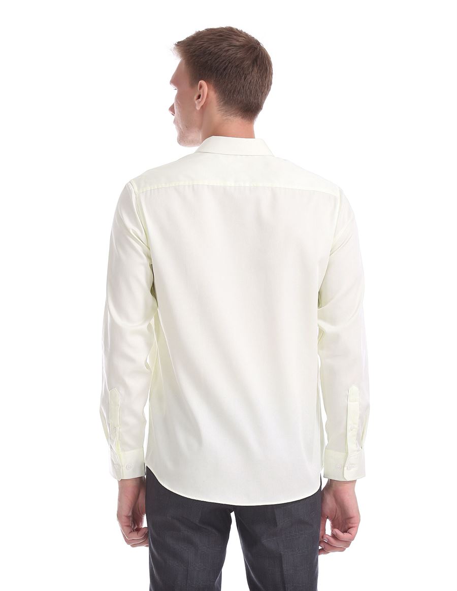 U.S. Polo Assn. Men Casual Wear Solid Shirt